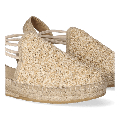 Noa-HK Dames Espadrilles Natural