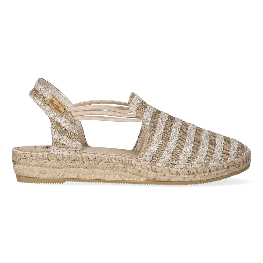 Noa-LP Dames Espadrilles Natural