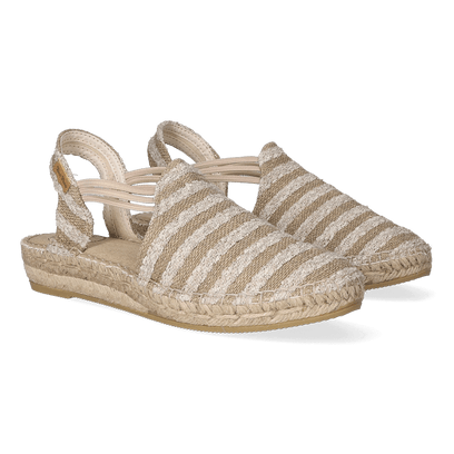 Noa-LP Dames Espadrilles Natural