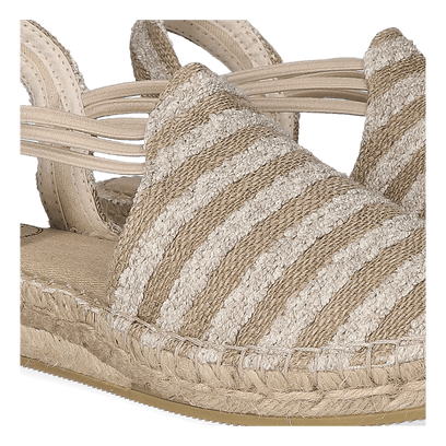 Noa-LP Dames Espadrilles Natural