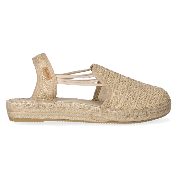 Noa-NZ Dames Espadrilles Natural