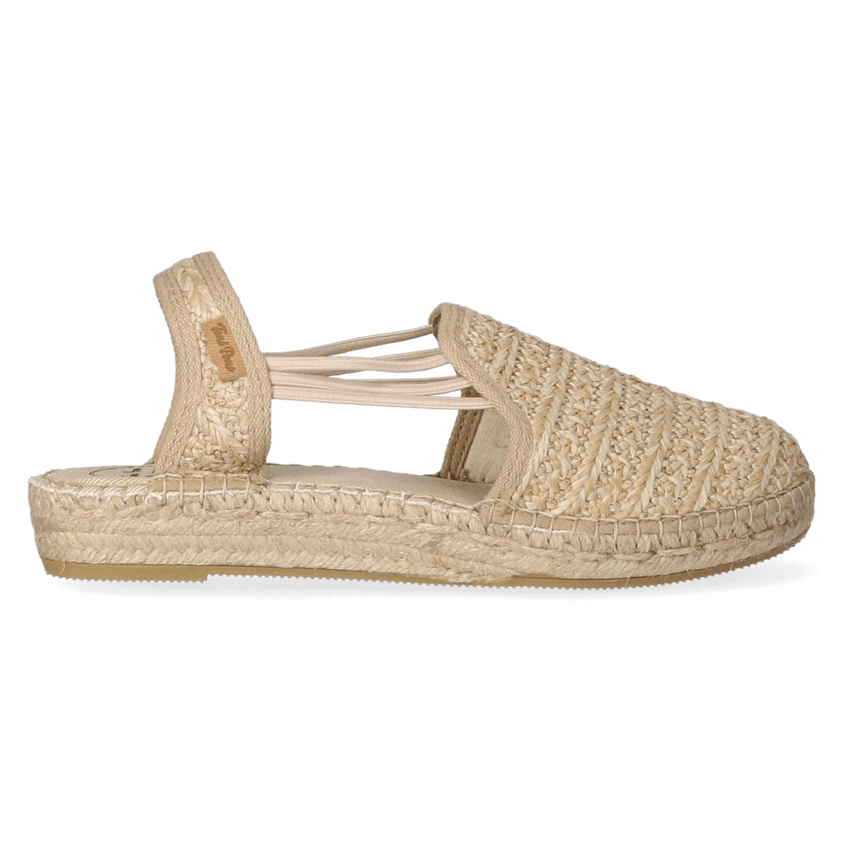 Noa-NZ Dames Espadrilles Natural