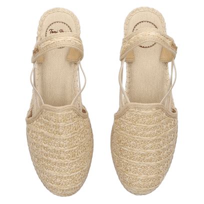 Noa-NZ Dames Espadrilles Natural