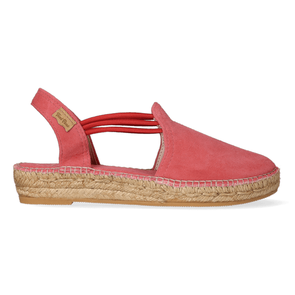 Nuria Suede Dames Espadrilles Bru