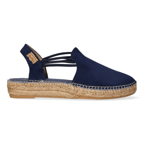 Nuria Suede Dames Espadrilles Mari