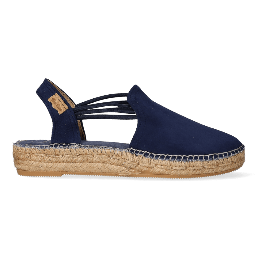 Nuria Suede Dames Espadrilles Mari