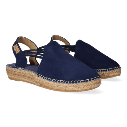 Nuria Suede Dames Espadrilles Mari