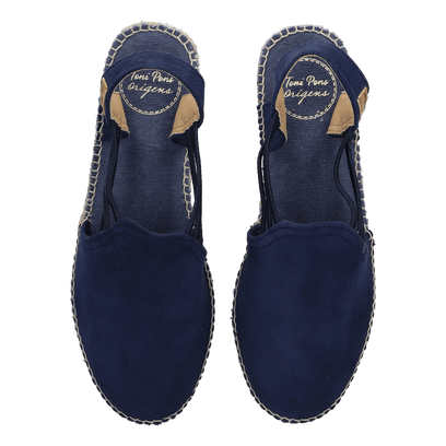 Nuria Suede Dames Espadrilles Mari