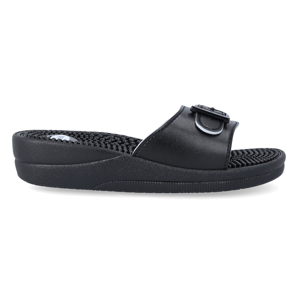 New Massage Dames Slippers Black