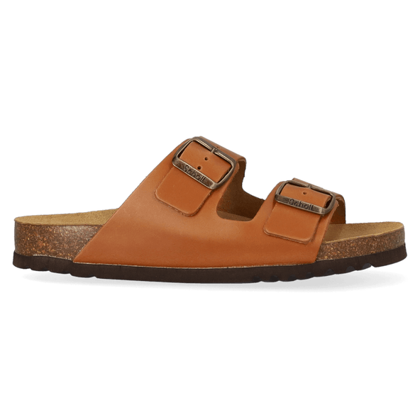 Julien Heren Slippers Cognac