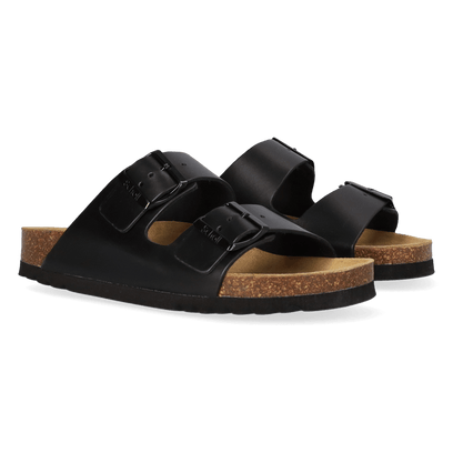 Josephine Dames Slippers Black