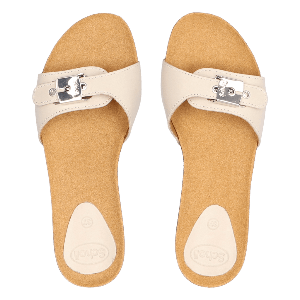 Bahama Dames Slippers White