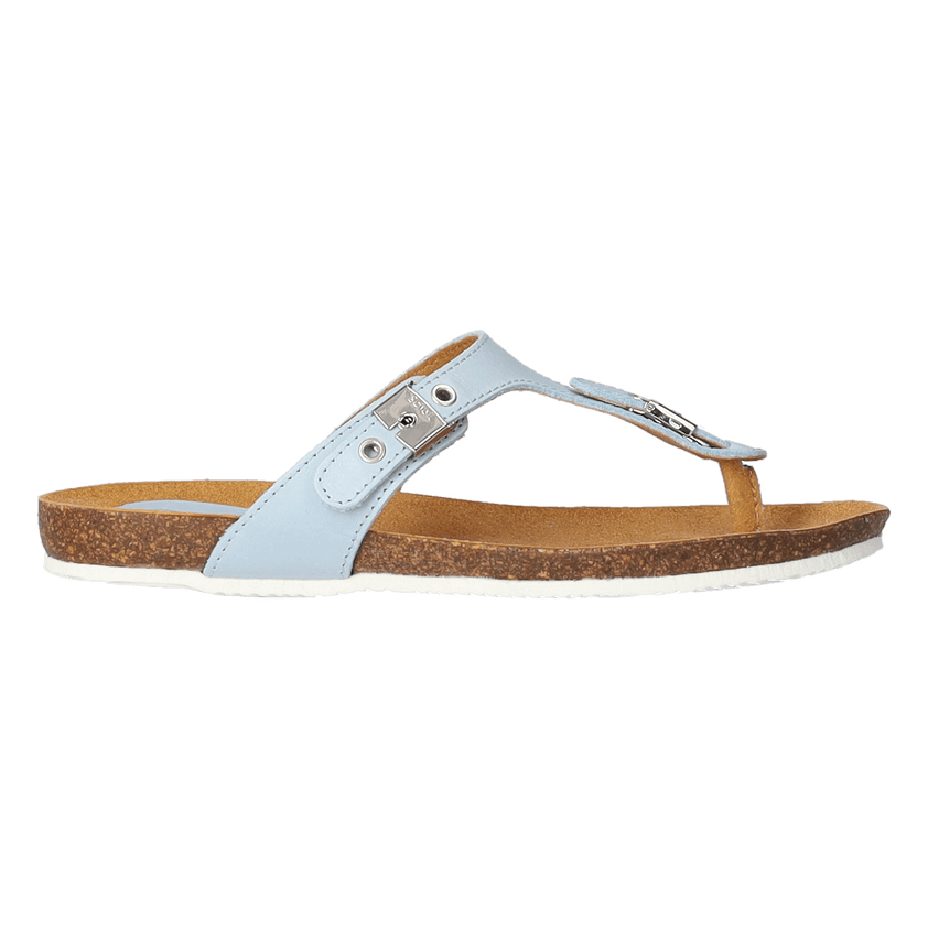 Bimini Dames Slippers Light Blue