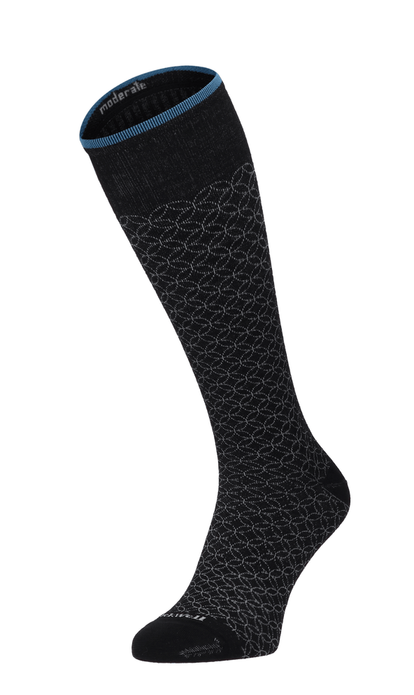 Featherweight Fancy Dames Compressiekousen Klasse 1 Black Multi