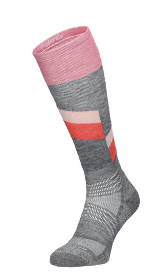 Steep Medium Dames Skisokken Klasse 1 Grey