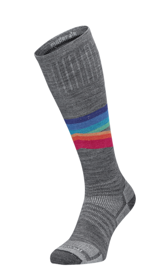 Rainbow Racer UL Dames Skisokken Klasse 1 Grey