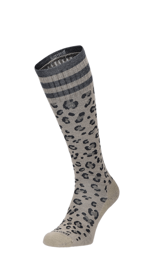 Leopard Dames Compressiekousen Klasse 1 Putty