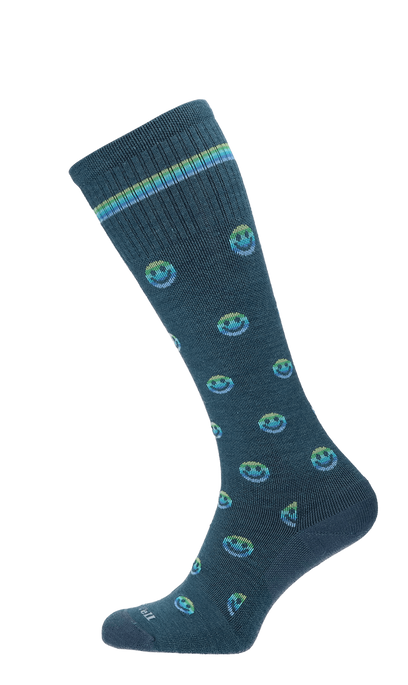 Smiley Dames Compressiekousen Klasse 1 Blue Ridge