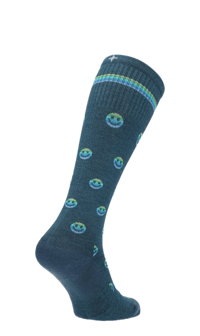 Smiley Dames Compressiekousen Klasse 1 Blue Ridge