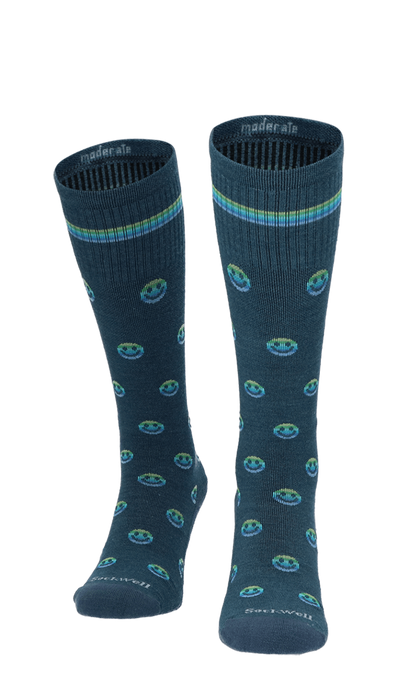 Smiley Dames Compressiekousen Klasse 1 Blue Ridge