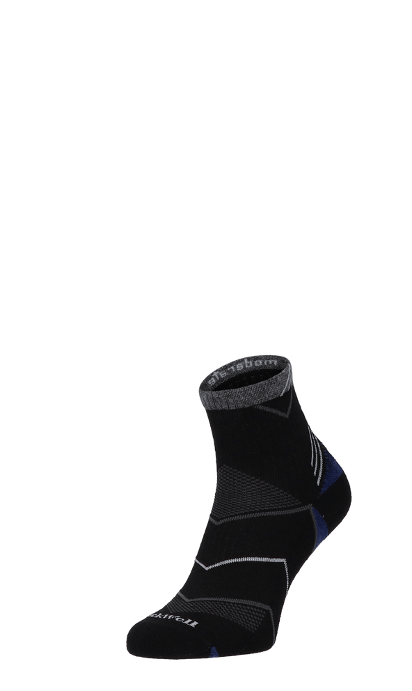 Incline Quarter Heren Sportsokken Klasse 1 Black