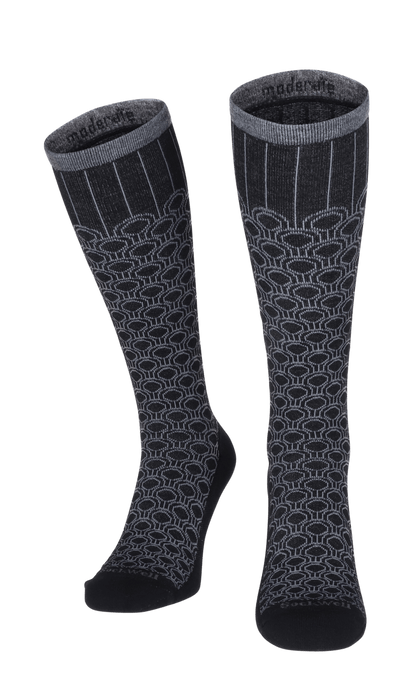 Deco Dot Dames Compressiekousen Klasse 1 Black