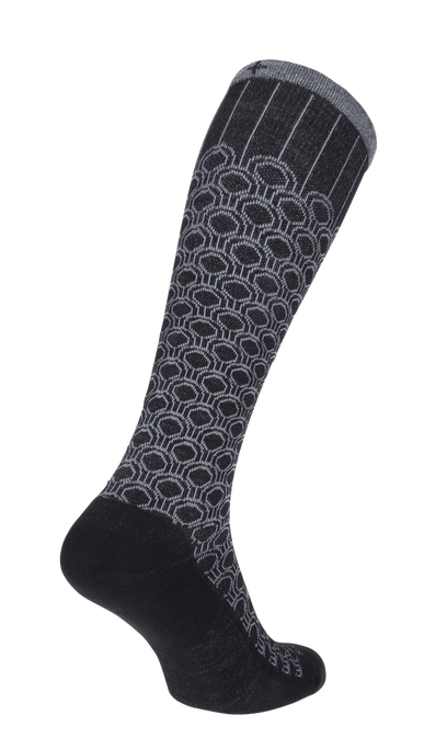 Deco Dot Dames Compressiekousen Klasse 1 Black