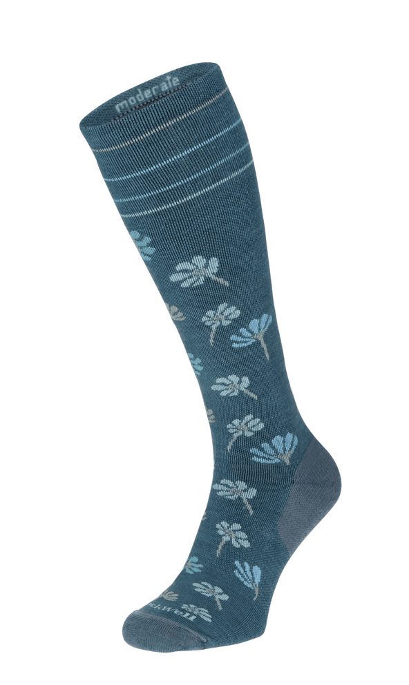 Field Flower Dames Compressiekousen Klasse 1 Blue Ridge