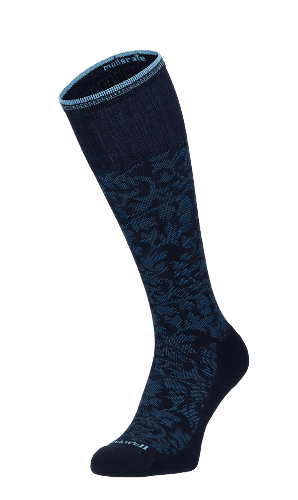 Damask Dames Compressiekousen klasse 1 Navy