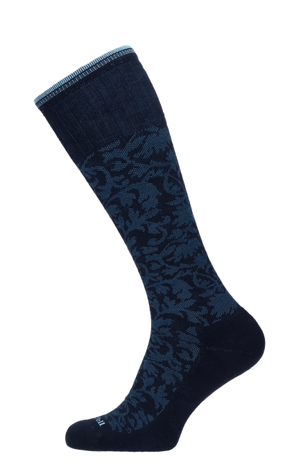 Damask Dames Compressiekousen klasse 1 Navy