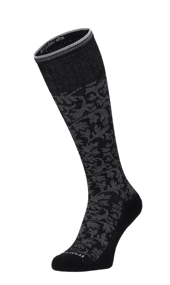 Damask Dames Compressiekousen klasse 1 Black