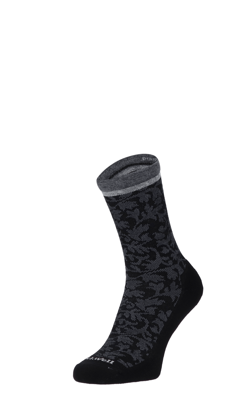 Plantar Cush Crew Dames Hielspoor Sokken Klasse 2 Black