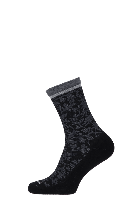 Plantar Cush Crew Dames Hielspoor Sokken Klasse 2 Black