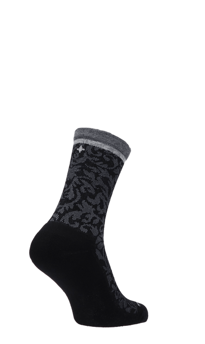 Plantar Cush Crew Dames Hielspoor Sokken Klasse 2 Black