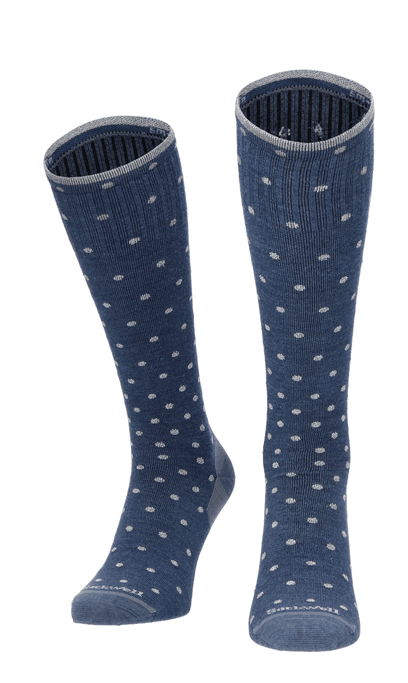 On The Spot Dames Compressiekousen Klasse 1 Denim Sparkle