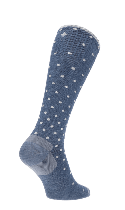 On The Spot Dames Compressiekousen Klasse 1 Denim Sparkle