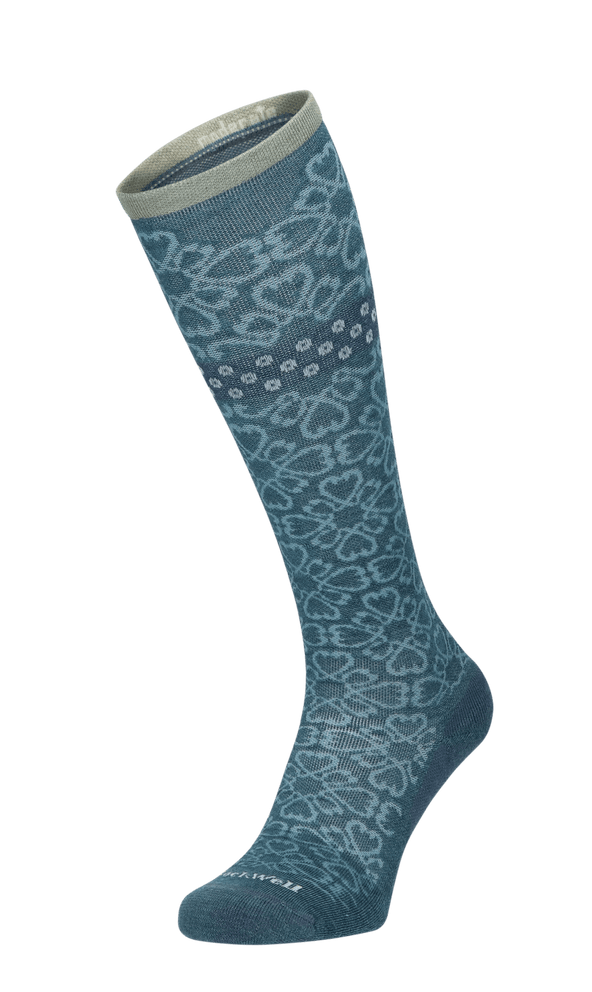 Botanical Dames Compressiekousen Klasse 1 Blue Ridge