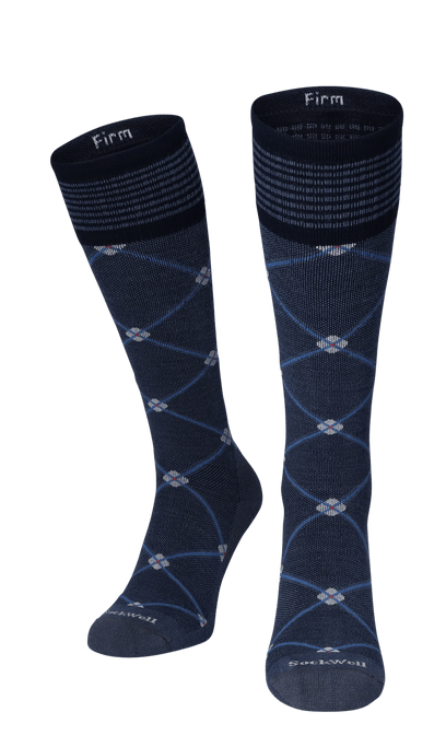 Elevation Dames Compressiekousen Klasse 2 Denim