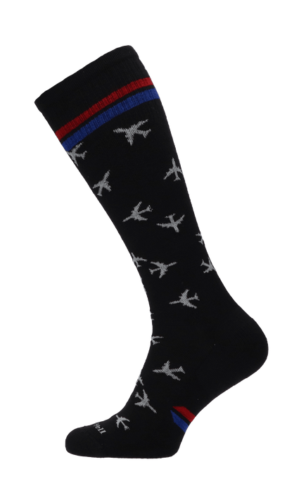 In Flight Heren Compressiekousen Klasse 1 Black