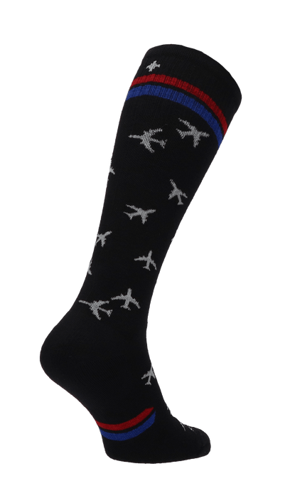 In Flight Heren Compressiekousen Klasse 1 Black