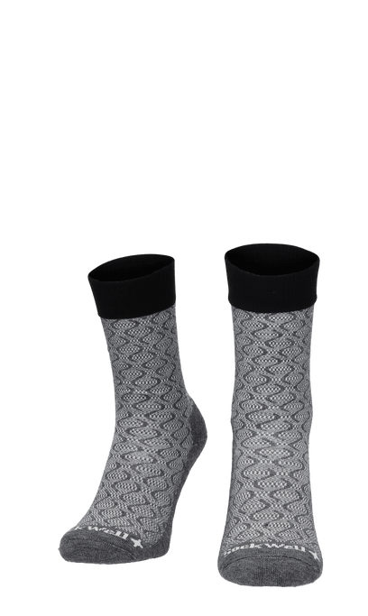 Softie Dames Diabetessokken Charcoal