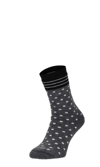 Plush Dames Diabetessokken Charcoal