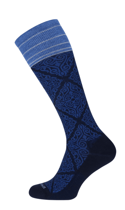 The Raj Dames Compressiekousen Klasse 2 Navy