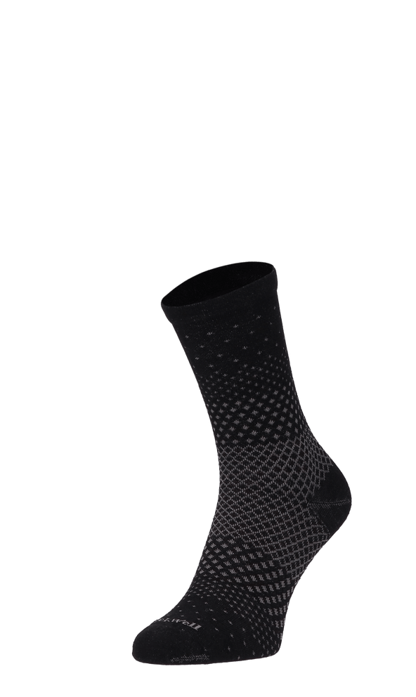 Plantar Ease Crew Dames Hielspoor Sokken Klasse 2 Black