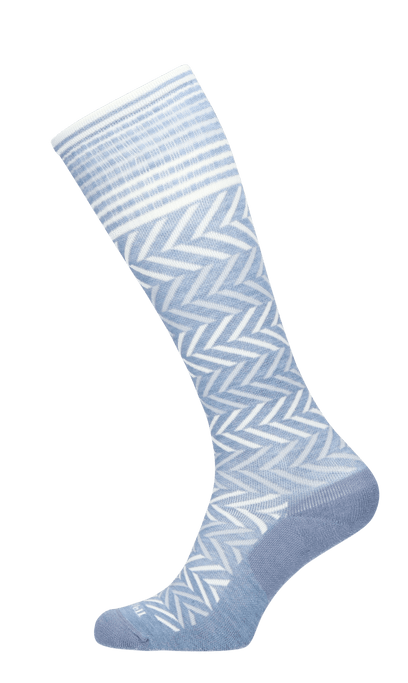 Chevron Dames Compressiekousen Klasse 1 Bluestone