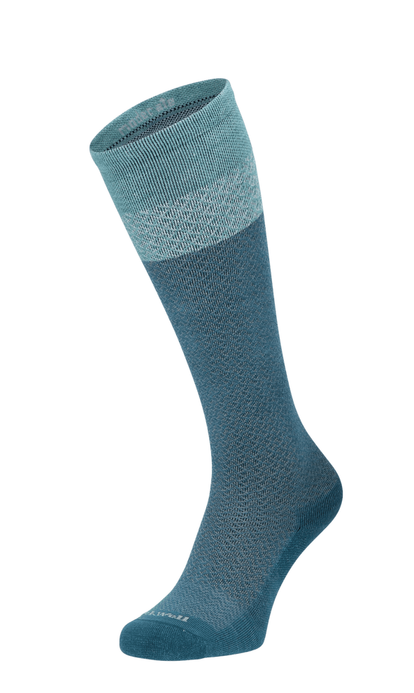 Full Twist Dames Compressiekousen Klasse 1 Teal