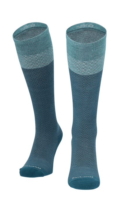 Full Twist Dames Compressiekousen Klasse 1 Teal