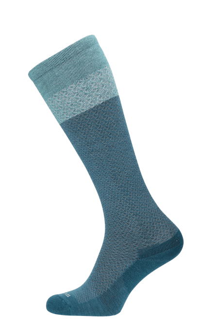 Full Twist Dames Compressiekousen Klasse 1 Teal