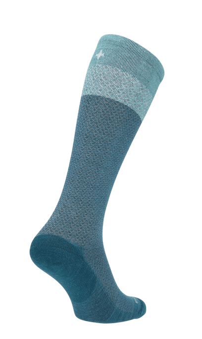 Full Twist Dames Compressiekousen Klasse 1 Teal