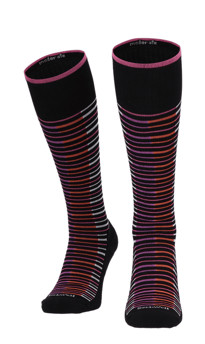 Featherweight Flair Dames Compressiekousen Klasse 1 Black Bright